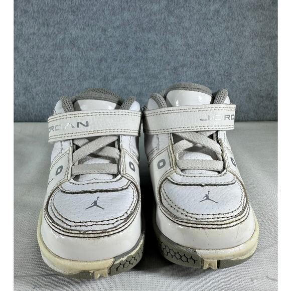 Nike Jordan Flight 23 White Infant Toddler 6C Elastic Sneaker - Picture 6 of 7